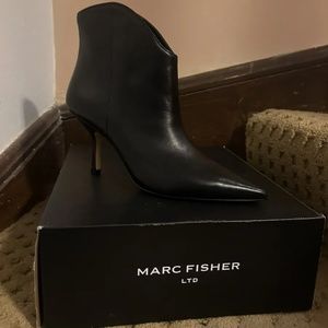 Marc Fisher LTD Leather Ankle Boots